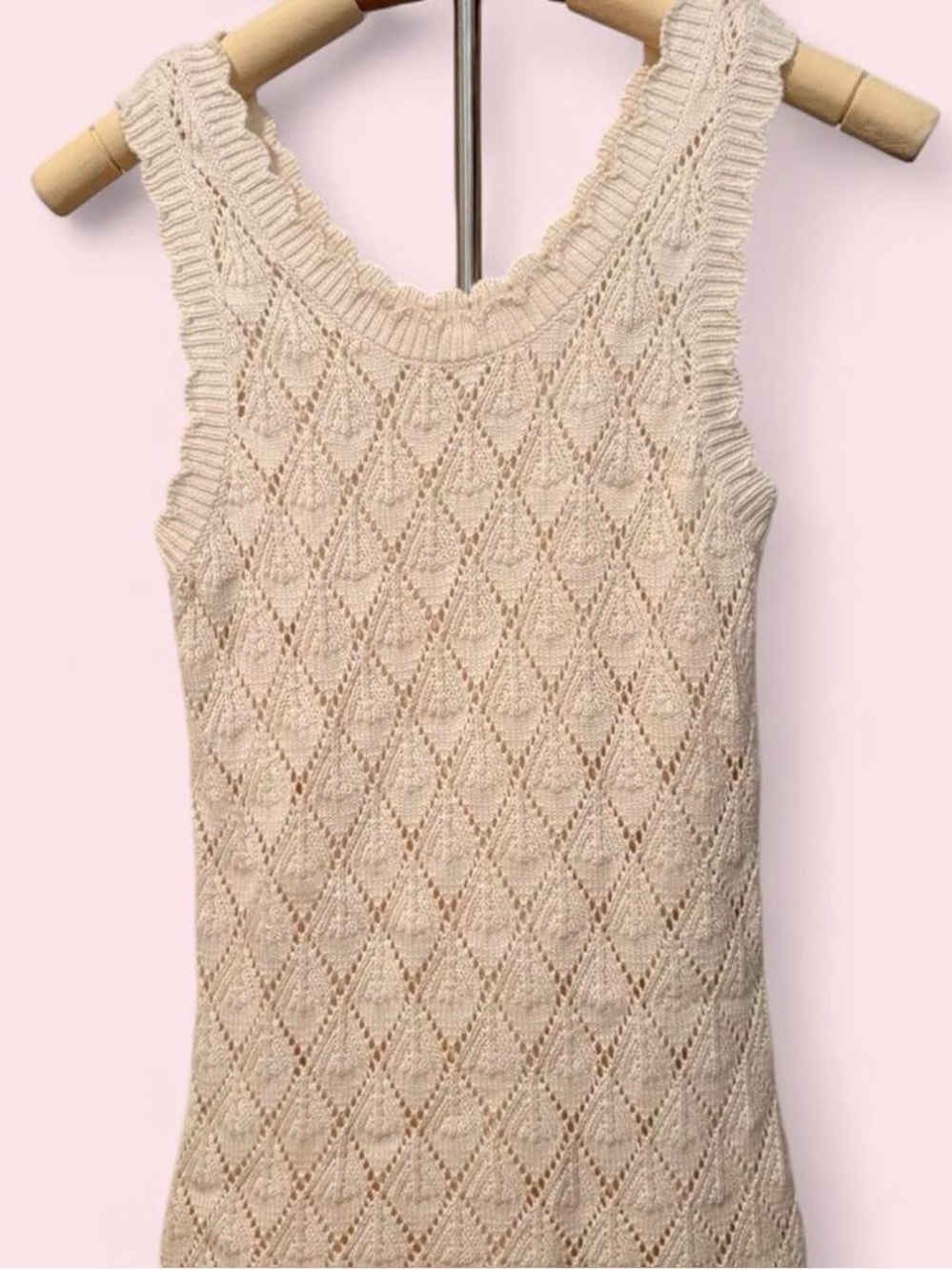 girl’s crochet-style summer dress